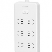 齐心 PCP-WZ628 延长线插座插板 插线板 6位30孔 总控全长3米