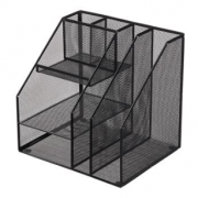 齐心 B2076 金属资料架(七格)文件栏
