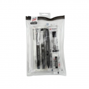 晨光中性笔考试套装MG666 HAGP0883 16卡/盒